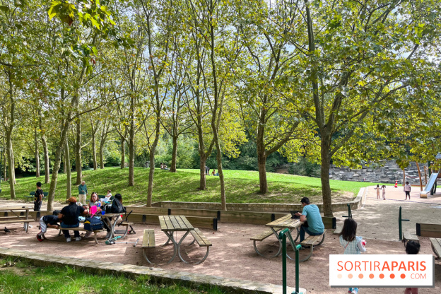 Le parc Georges Brassens, pour se croire à la campagne dans le 15e