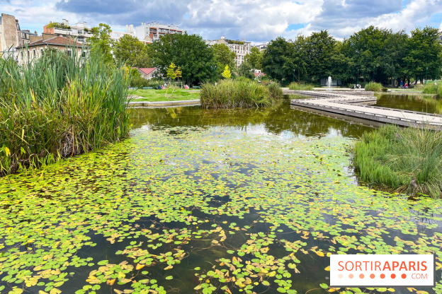 Le parc Georges Brassens, pour se croire à la campagne dans le 15e