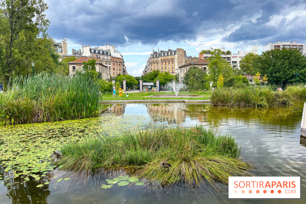 Le parc Georges Brassens, pour se croire à la campagne dans le 15e