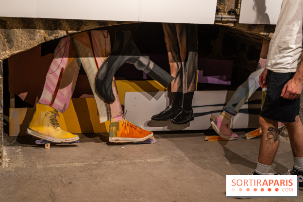 Exposition street-art Fragments par Ensemble Réel a l’église de la Madeleine -  A7C9923