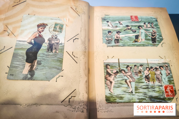 Nouvelles du paradis, la carte postale de vacances : l'exposition ensoleillée au Musée de la Poste - IMG20230905192821