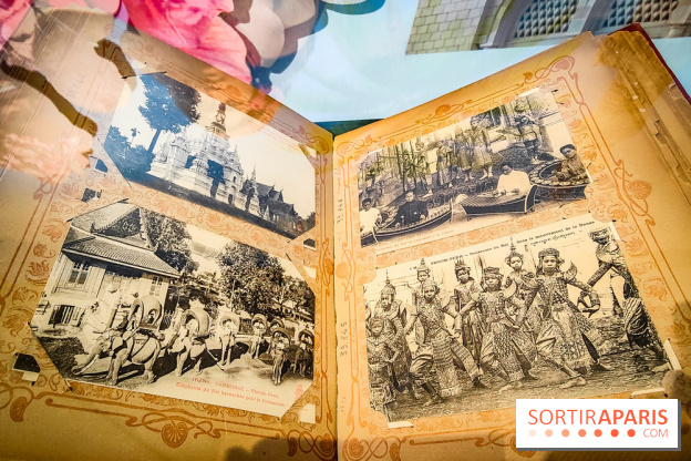 Nouvelles du paradis, la carte postale de vacances : l'exposition ensoleillée au Musée de la Poste - IMG20230905193919