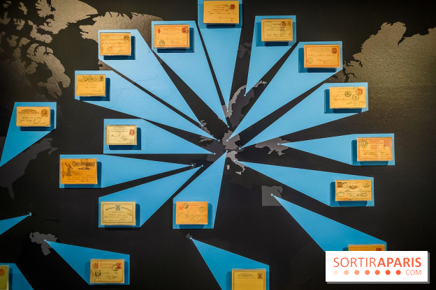 Nouvelles du paradis, la carte postale de vacances : l'exposition ensoleillée au Musée de la Poste - IMG20230905192753