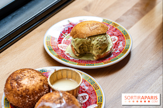 Yansai, restaurant de street Food asiatique rue Gravilliers - Paris 3e -  ice burger