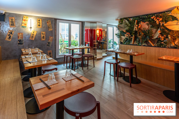 Yansai, restaurant de street Food asiatique rue Gravilliers - Paris 3e -  salle du haut