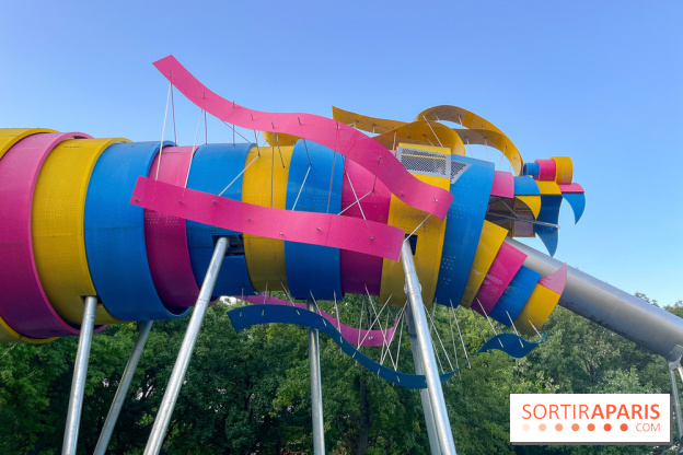 Le Jardin du Dragon, l'aire de jeux colorée au parc de la Villette - image00036