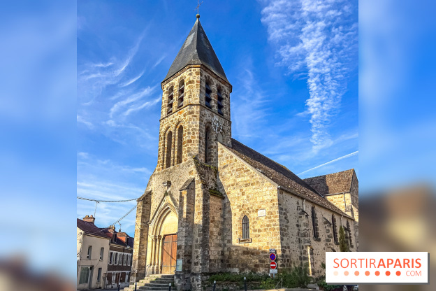 Village de Dampierre en Yvelines  - église de Dampierre 0844