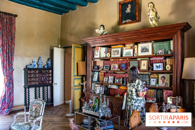 Domaine de Jean-Claude Brialy à Monthyon salon