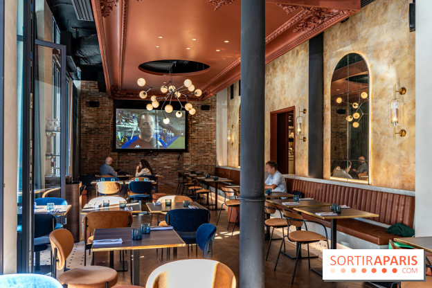 Quai 108, restaurent - bar - terrasse - Hilton Opéra - Saint-Lazare -  A7C0453