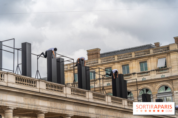 Horizon, le spectacle dans la cours du Palais Royal