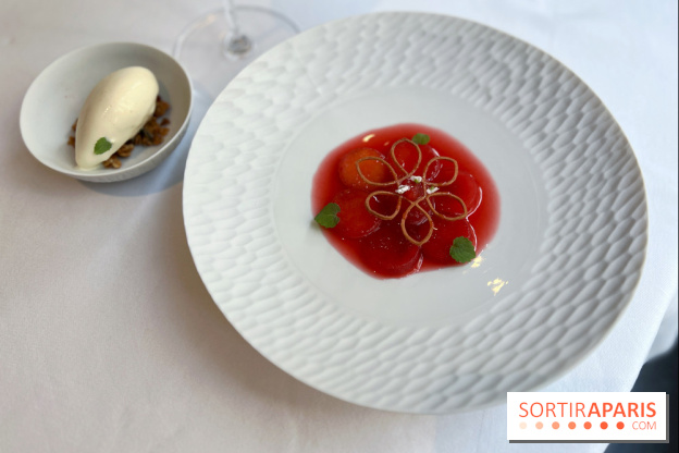 L'Aube par Thibault Nizard - Dessert prune et lavande