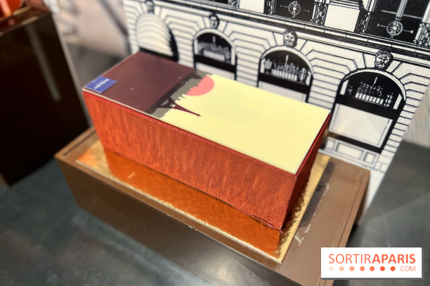 Jean-Paul Hévin - Bûche de voyage chocolat 2023