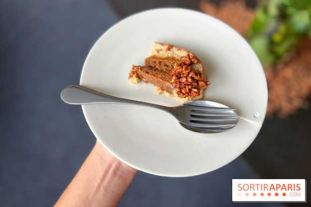 La Halle aux Grains - Bûche sarrasin noisette 2023