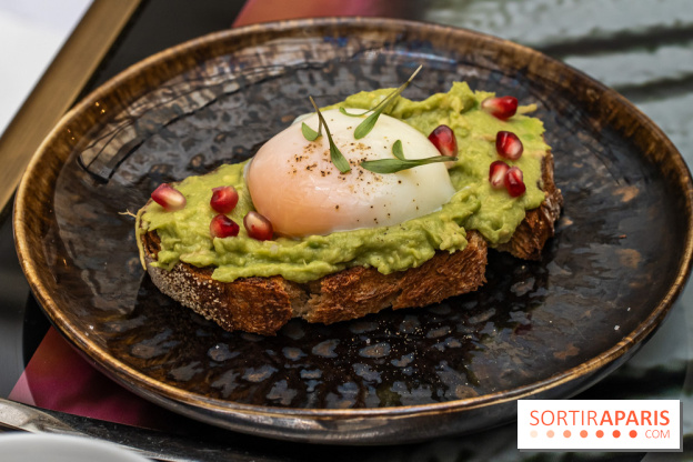 Le nouveau brunch du Rivages au Scribe Paris Opéra -  avocado toast