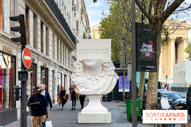 L'exposition en plein air des œuvres monumentales de RERO - Quartier Faubourg Saint-Honoré