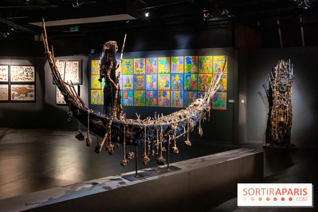 Exposition Aux Frontières de l'Art Brut à la Halle Saint-Pierre