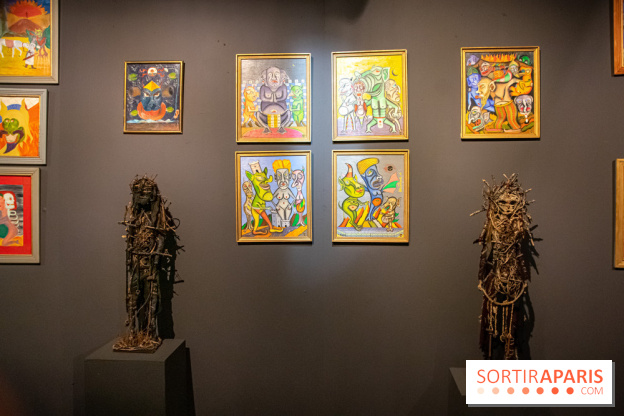 Exposition Aux Frontières de l'Art Brut à la Halle Saint-Pierre