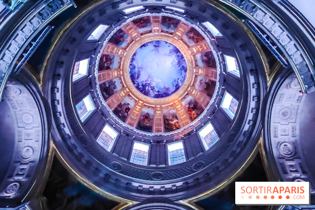 Aura, un spectacle son et lumières qui illumine le Dôme des Invalides - photos et vidéo