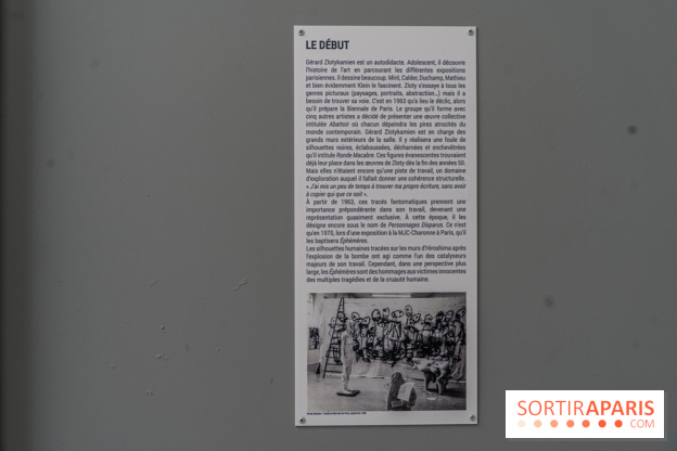Exposition Gérard Zlotykamien alias Zloty à Paris -  A7C1534