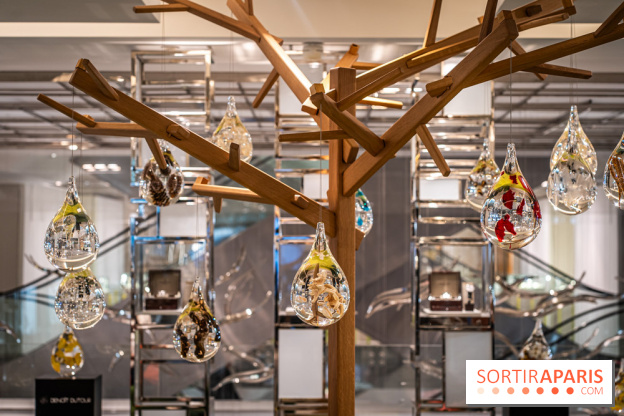 Exposition des Larmes de Joie de Benoit Dutour au Printemps Haussmann
