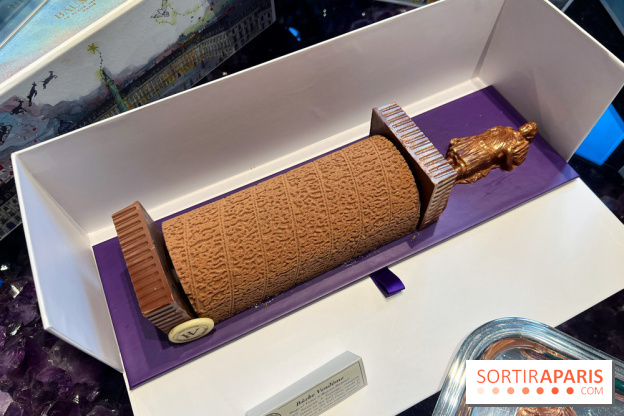 Hugo & Victor - Bûches de Noël 2023 signature chocolat-orange