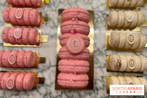 Ladurée - Bûches de Noël 2023 macarons