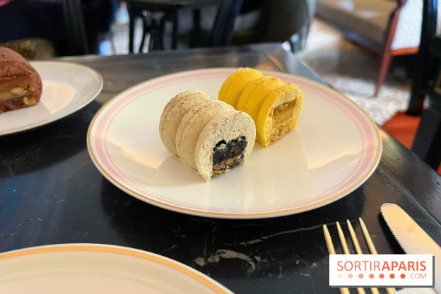 Ladurée - Bûches de Noël 2023 macarons