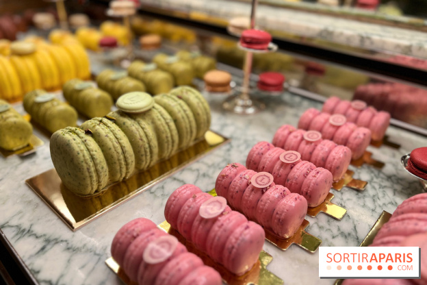 Ladurée - Bûches de Noël 2023 macarons