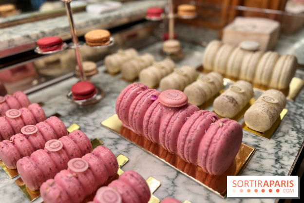 Ladurée - Bûches de Noël 2023 macarons