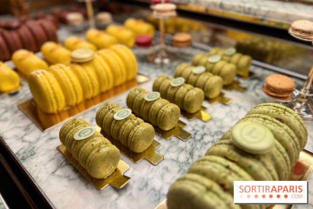 Ladurée - Bûches de Noël 2023 macarons