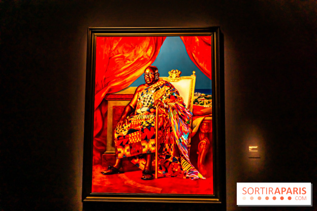 Exposition Kehinde Wiley - Dédale du Pouvoir - Musée du Quai Branly Jacques Chirac - photos  -  A7C2034