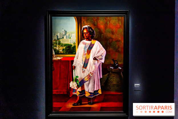 Exposition Kehinde Wiley - Dédale du Pouvoir - Musée du Quai Branly Jacques Chirac - photos  -  A7C2022