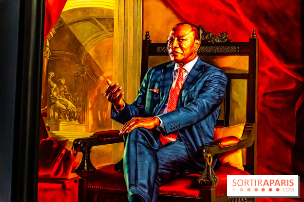 Exposition Kehinde Wiley - Dédale du Pouvoir - Musée du Quai Branly Jacques Chirac - photos