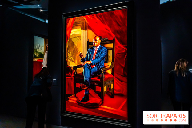 Exposition Kehinde Wiley - Dédale du Pouvoir - Musée du Quai Branly Jacques Chirac - photos  -  A7C2027