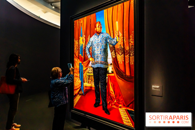 Exposition Kehinde Wiley - Dédale du Pouvoir - Musée du Quai Branly Jacques Chirac - photos