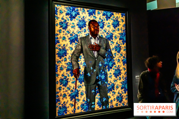 Exposition Kehinde Wiley - Dédale du Pouvoir - Musée du Quai Branly Jacques Chirac - photos  -  A7C2025