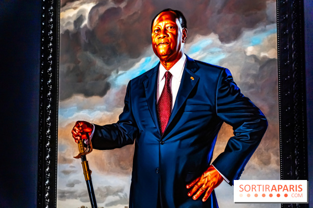 Exposition Kehinde Wiley - Dédale du Pouvoir - Musée du Quai Branly Jacques Chirac - photos  -  A7C2052