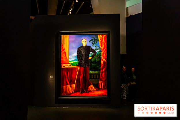 Exposition Kehinde Wiley - Dédale du Pouvoir - Musée du Quai Branly Jacques Chirac - photos  -  A7C2043