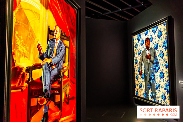 Exposition Kehinde Wiley - Dédale du Pouvoir - Musée du Quai Branly Jacques Chirac - photos  -  A7C2044