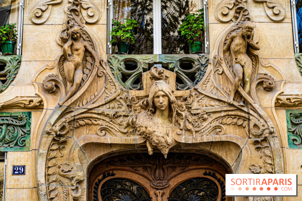 L’immeuble Lavirotte avenue Rapp à Paris, Art Nouveau  -  A7C2099