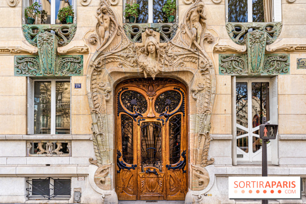 L’immeuble Lavirotte avenue Rapp à Paris, Art Nouveau  -  A7C2117