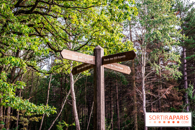 Le sentier des Maréchaux à Senlisse - Vallée de Chevreuse -  départ