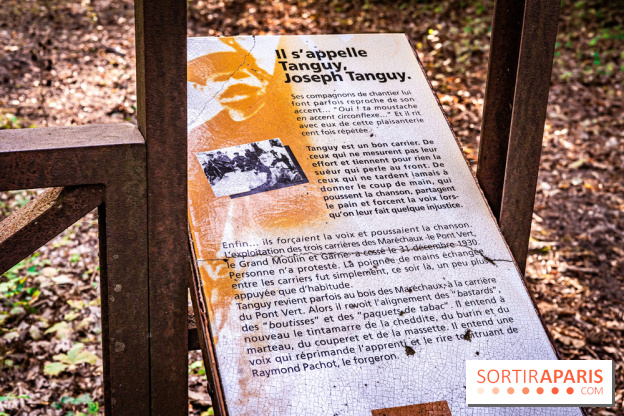 Le sentier des Maréchaux à Senlisse - Vallée de Chevreuse -  panneau
