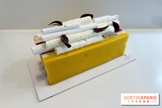 Les bûches de Noël glacées 2023 de David Wesmaël à La Glacerie Paris - DCE4874D 8826 4267 B1C6 EFD723284399