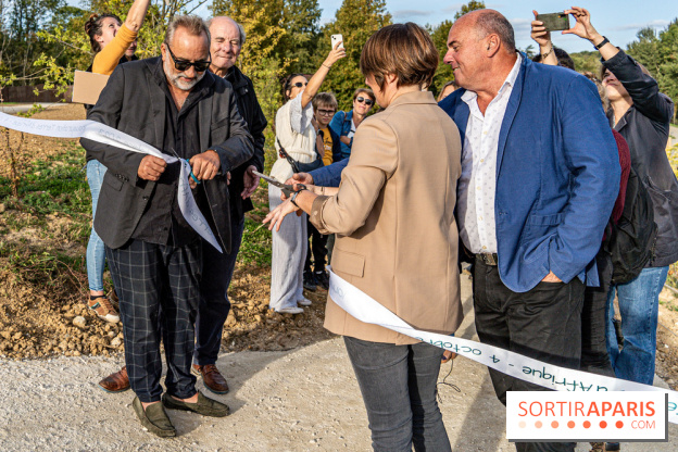 Les lodges de Thoiry - dormir à Thoiry en Terres d'Afrique - Photos -  Inauguration - Antoine Duléry