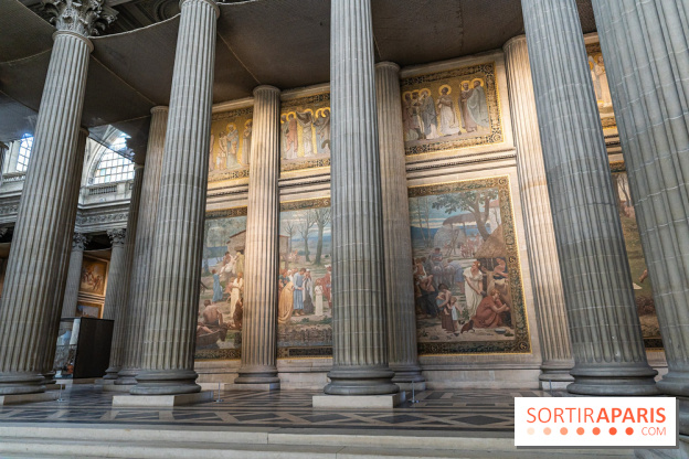 Le Panthéon à Paris - les photos intérieur