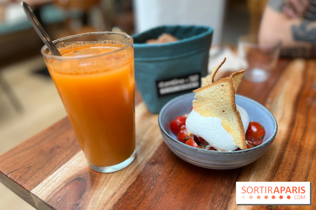 Arkose Strasbourg Saint-Denis - Jus frais et tomates mozza