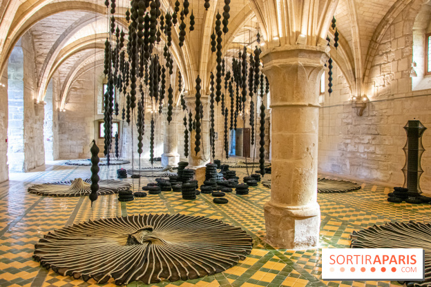 Exposition Entre Les Murs de Tanja Smeets et Karin van Dam Abbaye de Maubuisson