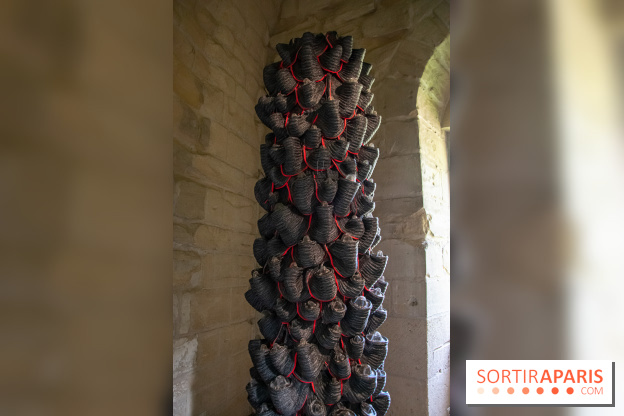 Exposition Entre Les Murs de Tanja Smeets et Karin van Dam Abbaye de Maubuisson