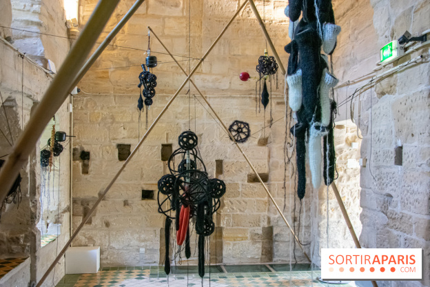 Exposition Entre Les Murs de Tanja Smeets et Karin van Dam Abbaye de Maubuisson